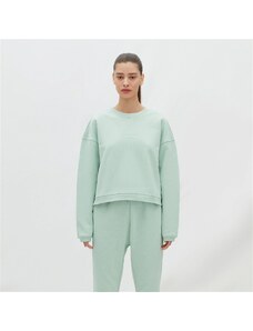 Les Benjamins 303 Kadın Yeşil Sweatshirt