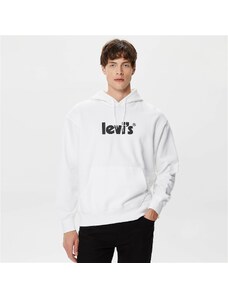 Levi'S T2 Relaxed Graphic Erkek Beyaz Sweatshirt