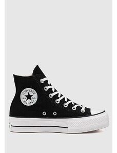 Converse Chuck Taylor All Star Platform Canvas Siyah Kadın Sneaker 560845C