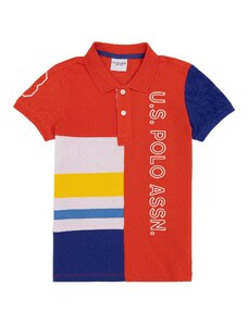 U.S. Polo Assn. Erkek Çocuk Kırmızı Polo Yaka Tişört