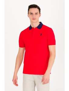 U.S. Polo Assn. Erkek Kırmızı Polo Yaka Tişört