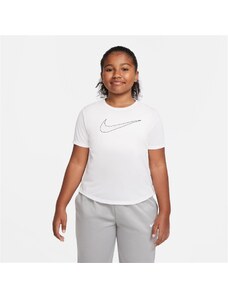 Nike Dri-Fit One Top Gx Çocuk Beyaz T-Shirt