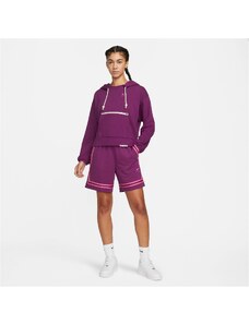 Nike Dri-Fit Issue Hoodie Kadın Mor Sweatshirt