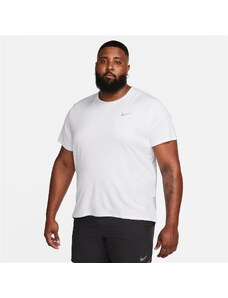 Nike Dri-Fit Miler Erkek Beyaz T-Shirt