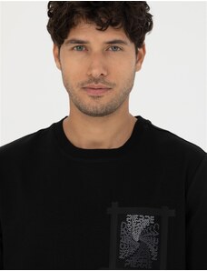 Pierre Cardin Siyah Sweatshirt