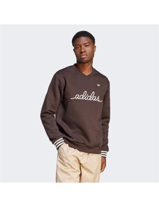 Adidas Originals Erkek Kahverengi Sweatshirt