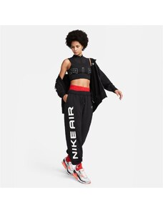 Nike Sportswear Air Fleece Oversize Full Zip Hooded Kadın Siyah Sweatshirt