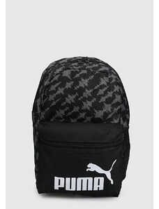 Puma Phase Aop Backpack Puma Black-Lette siyah unısex sırt Çantası 07994801