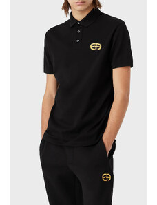 Emporio Armani Logo Baskılı Slim Fit Pamuklu Erkek Polo T Shirt 6l1fb9 1jtkz 0999 Siyah