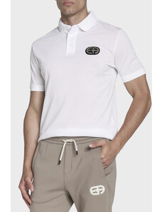 Emporio Armani Logo Baskılı Slim Fit Pamuklu Erkek Polo T Shirt 6l1fb9 1jtkz 0100 Beyaz