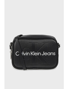 Calvin Klein Fermuarlı Ayarlanabilir Omuz Askılı Bayan Çanta K60k610275 Bds Siyah
