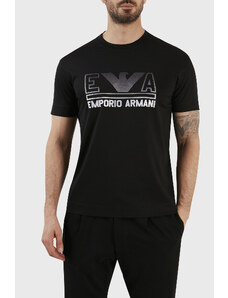 Emporio Armani Logolu Bisiklet Yaka Regular Fit Erkek T Shirt 3r1tc4 1juvz 0098 Siyah