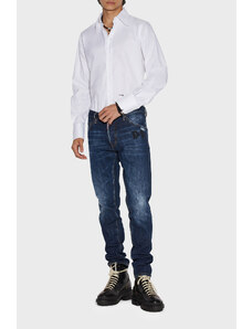 Dsquared2 Cool Guy Pamuklu Normal Bel Slim Fit Jeans Erkek Kot Pantolon S74lb1292 S30309 470 Lacivert