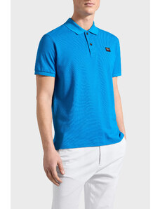 Paul & Shark % 100 Pamuk Regular Fit T Shirt Erkek Polo C0p1070 522 Açık Mavi