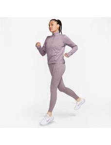 Nike Swift Element Dri-Fit Top Kadın Mor Uzun Kollu T-Shirt