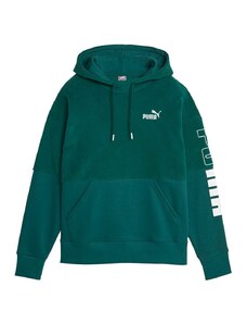 Puma Colorblock High Neck Kadın Yeşil Kapüşonlu Sweatshirt