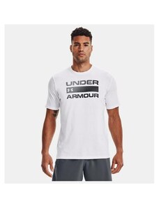 Under Armour Team Issue Wordmark Erkek Beyaz Bisiklet Yaka Tişört