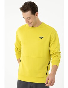 U.S. Polo Assn. Erkek Fıstık Yeşili Sweatshirt