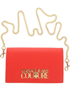Versace Jeans Couture Kadınlar İçin Deri ve Kumaş Cüzdanlar, Kırmızı, Polyester, 2024