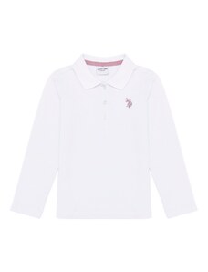 U.S. Polo Assn. Çocuk Beyaz Basic Sweatshirt