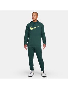 Nike Dri-Fit Hooded Fitness Pullover Erkek Yeşil Sweatshirt