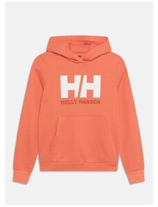 Helly Hansen Somon Kız Çocuk Kapüşonlu Uzun Kollu Sweatshirt PEACH ECHO JR HH LOGO HOODIE 2.0