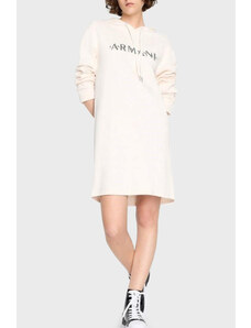 Armani Exchange Pamuklu Regular Fit Kapüşonlu Bayan Elbise 6rya81 Yjdbz 1130 Beyaz