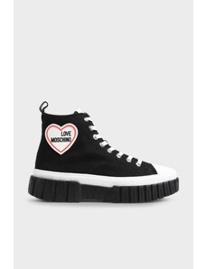Love Moschino Logolu Bilekli Sneaker Bayan Ayakkabı Ja15595g1gjh0000 Siyah
