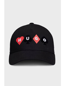 Hugo Logo İşlemeli Erkek Şapka 50502372 001 Siyah