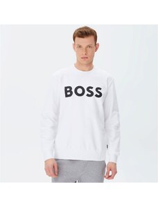 Boss Soleri Erkek Beyaz Sweatshirt