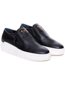 Giuseppe Zanotti Design Erkekler İçin Slip-on ve Sneaker Ayakkabılar, Siyah, Deri, 2024, 10 8 8.5 9 9.5