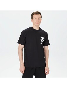 Huf Cosmic Assemblage Kısa Kollu Erkek Siyah T-Shirt