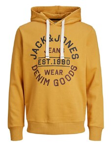 Jack&Jones Mikk Erkek Sarı Kapüşonlu Sweatshirt