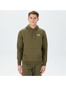 Under Armour Essential Fleece Hoodie Erkek Yeşil Sweatshirt