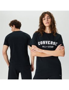 Converse Claic Fit All Star Center Front Unisex Siyah T-Shirt