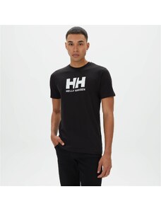 Helly Hansen Logo Erkek Siyah T-Shirt