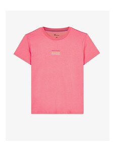Skechers Essential Kadın Pembe Yuvarlak Yaka Tişört