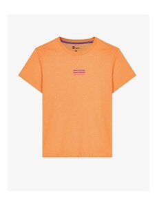 Skechers Essential Kadın Turuncu Yuvarlak Yaka Tişört