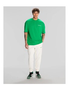 Kappa Authentic Dan Erkek Yeşil Yuvarlak Yaka Tişört