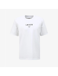 Levi's Relaxed Fit Erkek Beyaz Yuvarlak Yaka Tişört
