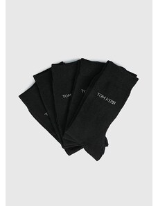 TOMKERN Siyah Tom Kern 4201 Erkek 5'li Çorap Siyah
