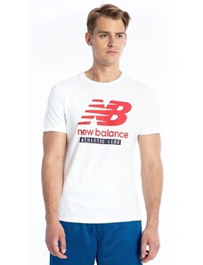 New Balance 1205 Erkek Beyaz Yuvarlak Yaka Tişört