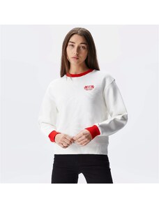 Tommy Hilfiger Reg Crest 85 Kadın Beyaz Sweatshirt