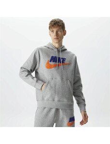 Nike Club Fleece Erkek Gri Sweatshirt