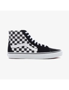 Vans Ua Checkerboard Sk8-Hi Unisex Siyah Sneaker
