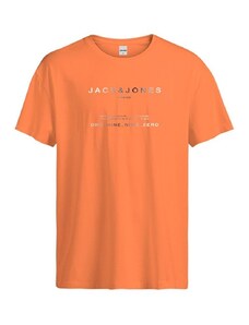 Jack&Jones Riot Erkek Turuncu Bisiklet Yaka Tişört