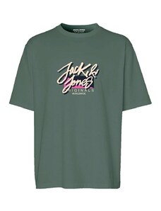 Jack&Jones Tampa Erkek Haki Yuvarlak Yaka Tişört