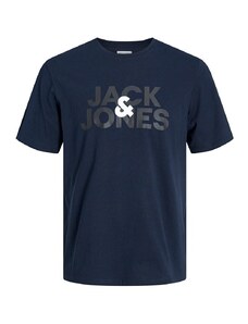 Jack&Jones Cula Erkek Lacivert Bisiklet Yaka Tişört