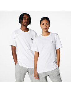 Converse Go-To Embroidered Star Chevron Unisex Beyaz T-Shirt