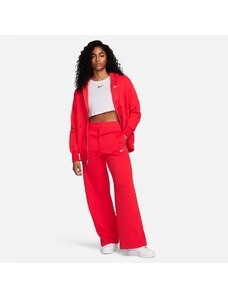 Nike Sportswear Phoenix Fleece Kadın Kırmızı Sweatshirt